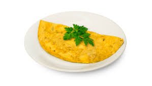 Plain Omelette & Chips