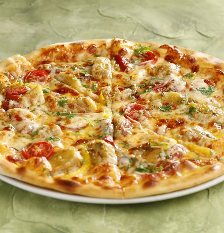Pizza à l'aubergine grillée